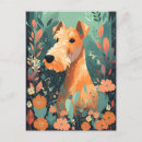 Recherche de airedales cartes postales Airedale terrier
