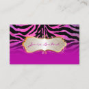 Recherche de fuschia et noir cartes visite Rose