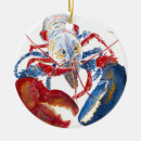 Recherche de homard ornements Bleu