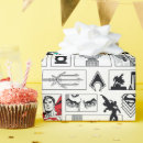 Recherche de héros de bande dessinée papier cadeau Batman