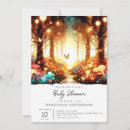 Recherche de enchanted forest baby shower invitations Conte de fées