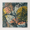 Recherche de plantes tropicales puzzles Motif