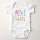 Recherche de 123 bébé vêtements Alphabet
