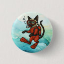 Zoek naar scuba duiker buttons Onderwater