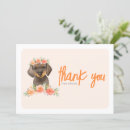 Recherche de plat de chien cartes invitations Aquarelle