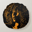 Recherche de femme africaine coussins Portrait