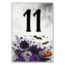 Recherche de halloween cartes table Violet