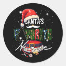 Recherche de infirmière préférée autocollants Noël
