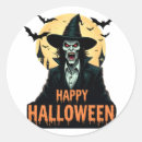 Recherche de yeux halloween autocollants Sorcière