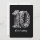 Recherche de 10ème mariage anniversaire invitations Pour eux
