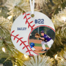 Recherche de joueur de baseball ornements Pour lui