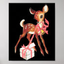 Recherche de cerf vintage posters Renne