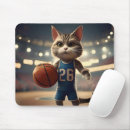 Recherche de joueur basket tapis souris Sportive