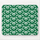 Recherche de zigzag vert tapis souris Blanc