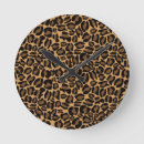 Recherche de motif léopard horloges Animal