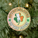 Recherche de leprechaun ornements Shamrock