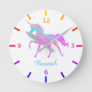 Recherche de fille chambre enfant horloges Licorne