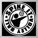 Recherche de transitoire posters Volleyball