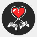 Recherche de contrôleurs autocollants Coeur