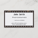 Recherche de filmstrip cartes visite Appareil photo