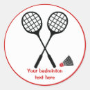 Recherche de badminton autocollants Sports