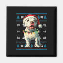 Recherche de noël de terrier magnets Xmas
