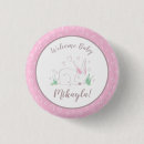 Recherche de lapin en bois badges Rose