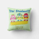 Zoek naar uil patroon kussens Schattig