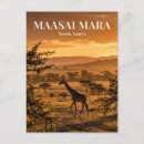 Recherche de masai mara cartes postales Migration