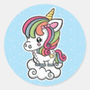 Recherche de licorne kawaii autocollants Étoiles