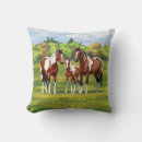 Recherche de peinture de cheval coussins Ranch