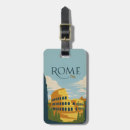 Recherche de rome bagages étiquettes Illustration