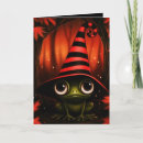 Recherche de crapaud vœux cartes Sorcière