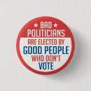 Recherche de politiciens badges Vote