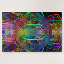 Zoek naar neon kleuren puzzels Abstract