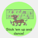 Recherche de dancing autocollants Musique