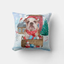 Zoek naar engelse buldog kussens Kerstmis