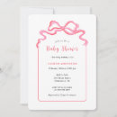 Recherche de simple baby shower fille invitations Arc