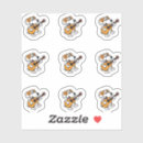 Zoek naar cartoon hond stickers Schattig