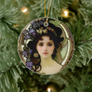 Recherche de mucha vintage ornements Femme