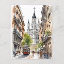 Recherche de vintage espagne cartes postales Aquarelle