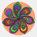 Recherche de roue de couleur autocollants Amusant