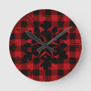 Zoek naar sneeuwvlokken klokken Tartan