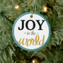 Recherche de paix du monde ornements Noël
