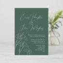 Recherche de calla mariage invitations Simple