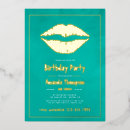 Recherche de turquoise anniversaire invitations Aquarelle