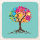 Recherche de racines dessous de verres Arbre