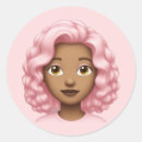 Recherche de visage coloré autocollants Amusant