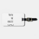 Recherche de moustache noire bagages étiquettes Blanc