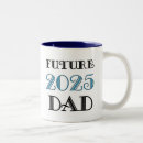 Recherche de futur papa tasses Nouveau père
